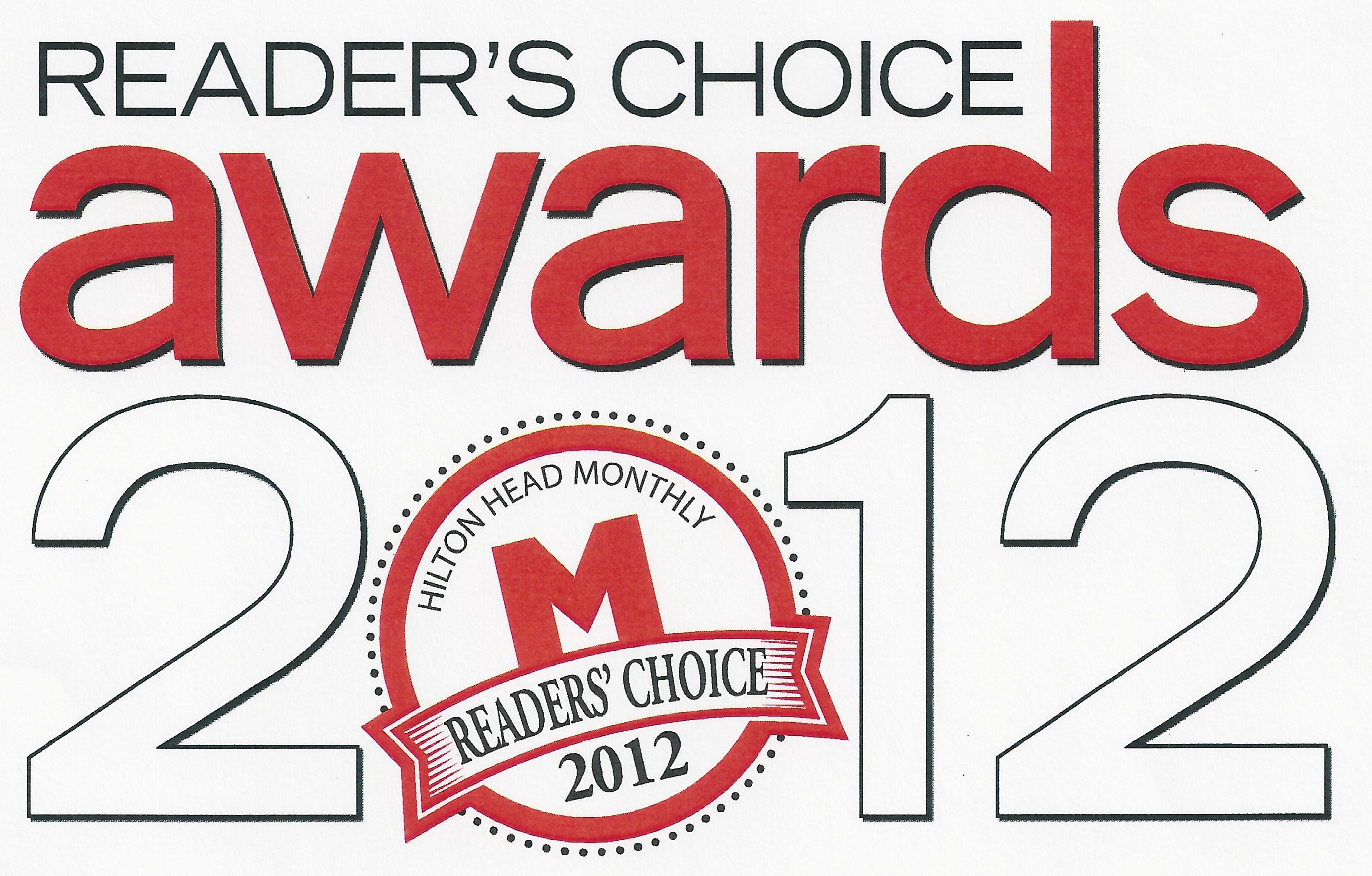 2012 Hilton Head Monthly Readers Choice Award - Best Golf Store